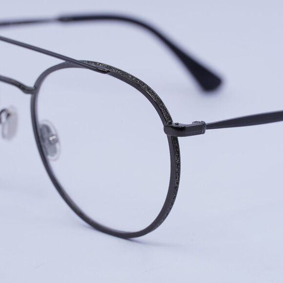 🕶️ New Jimmy Choo JC230 0807 00  Eyeglasses - Black with Glitter Frame 54mm - Picture 3 of 8